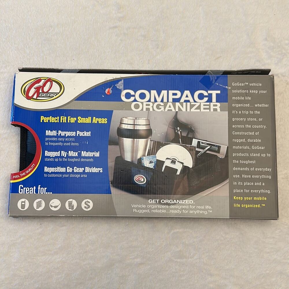 Go Gear Compact Vehicle Organizer‎